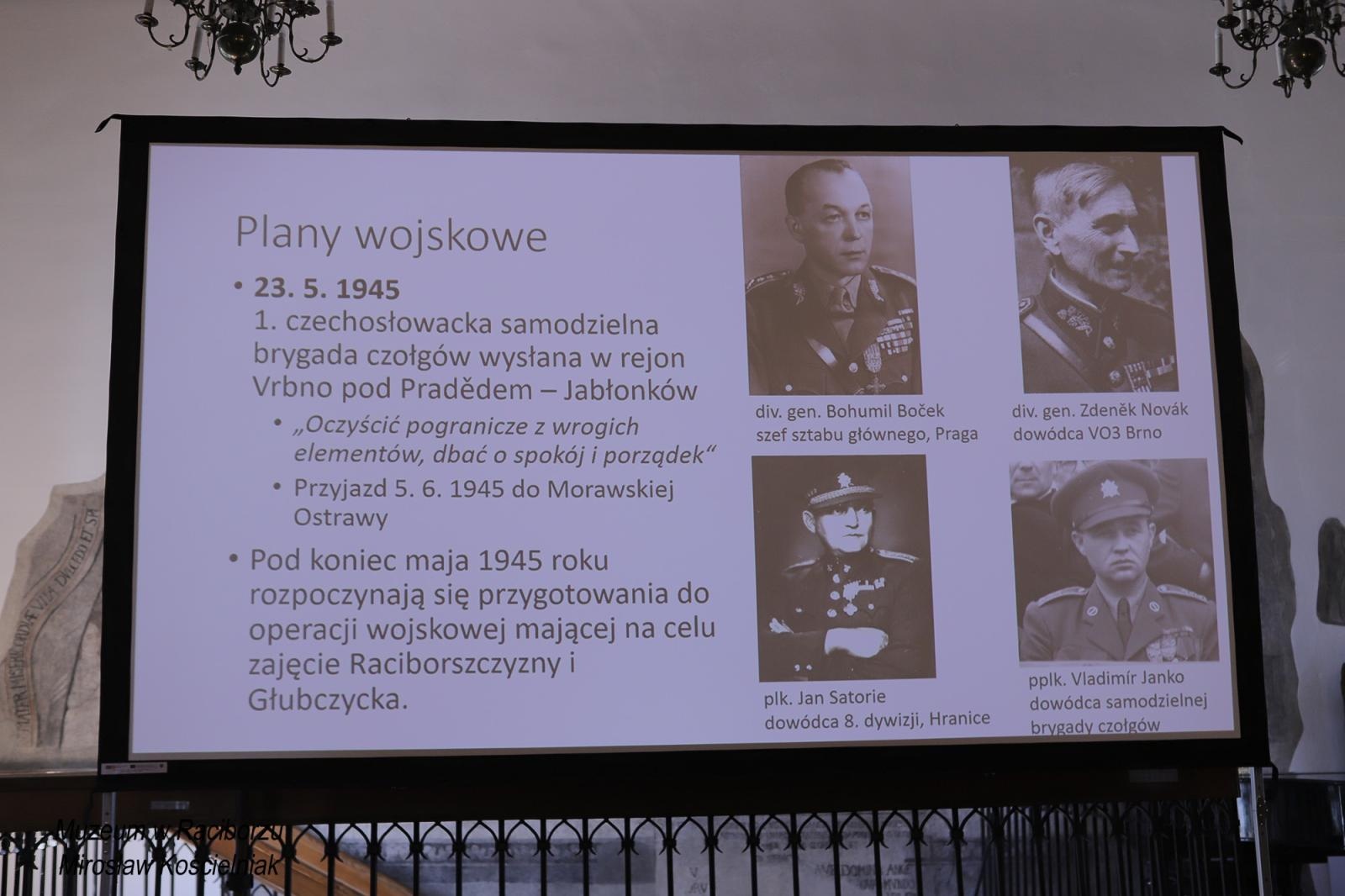 Zdjęcie w galerii na portalu naszraciborz.pl: Racibórz 1945. Konferencja i wystawa upamiętniły dramatyczne wydarzenia sprzed 80 lat [FOTO i WIDEO] wiadomości z regionu