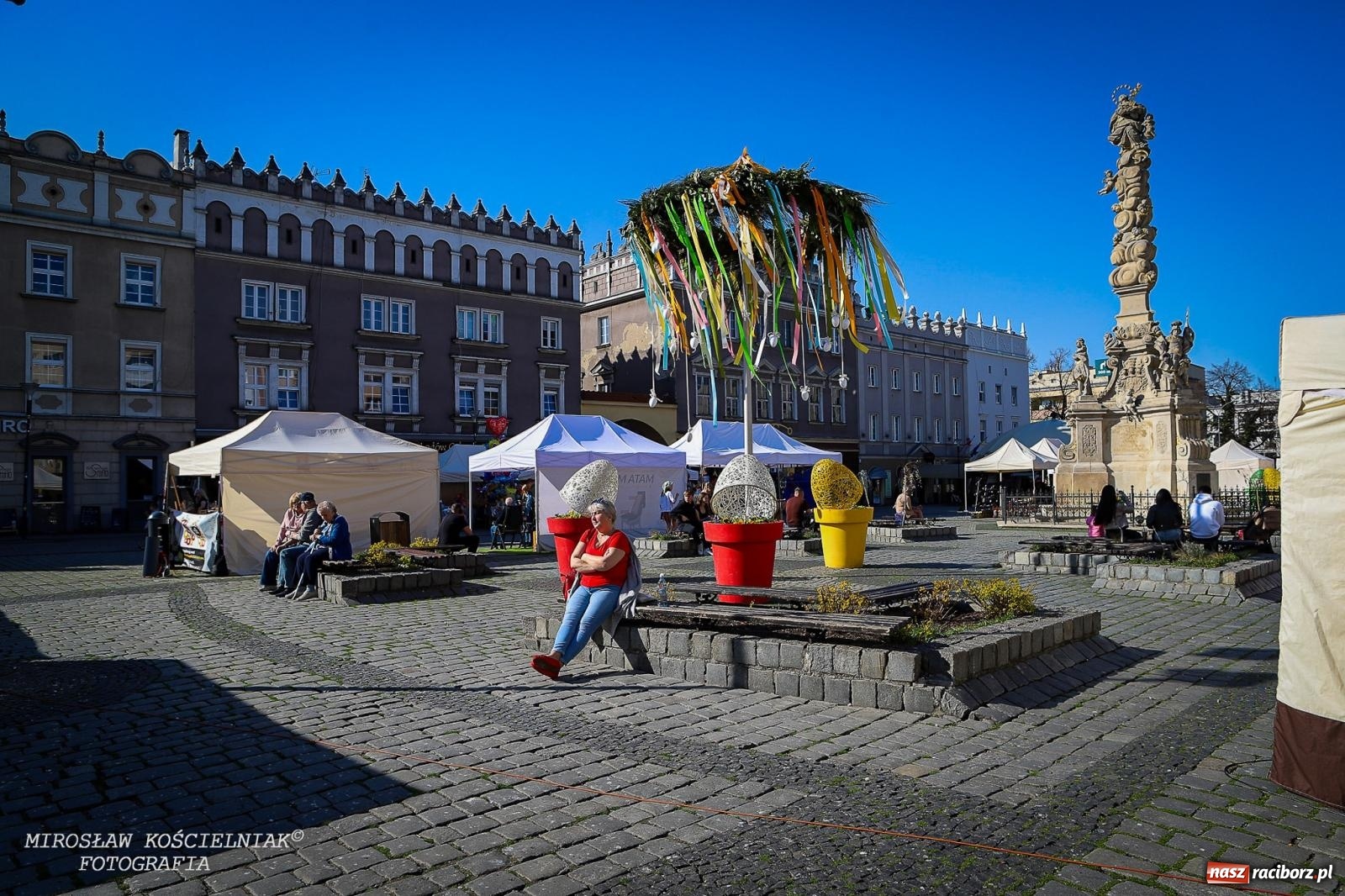 Zdjęcie w galerii na portalu naszraciborz.pl: Migawki z jarmarku wielkanocnego w Raciborzu [FOTO i WIDEO] wiadomości z regionu