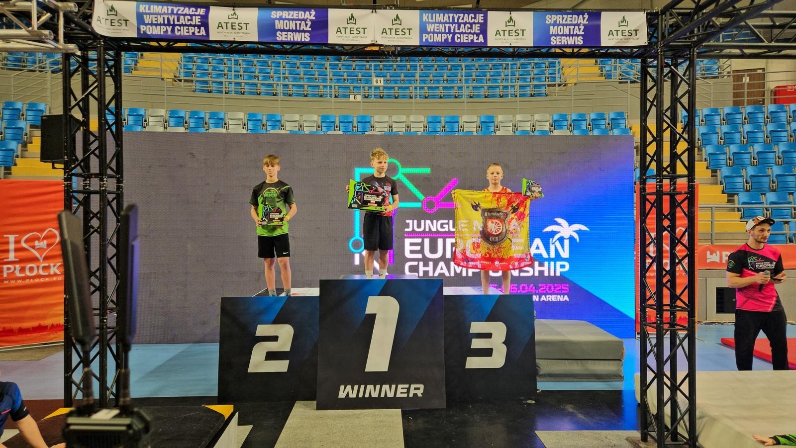 Zdjęcie w galerii na portalu naszraciborz.pl: Duży sukces raciborzan na Mistrzostwach Europy Jungle Ninja 2025 w Płocku wiadomości z regionu