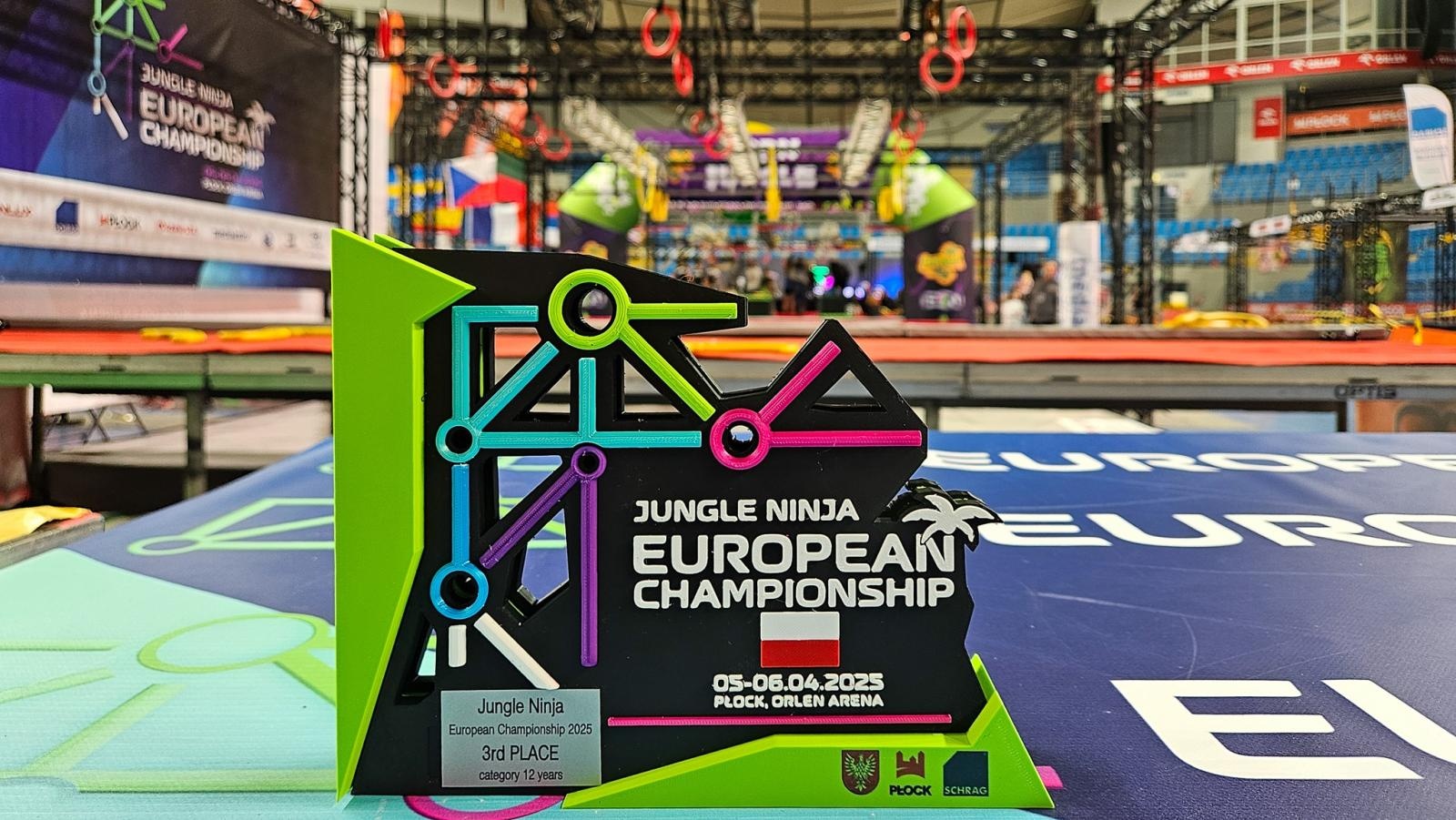 Zdjęcie w galerii na portalu naszraciborz.pl: Duży sukces raciborzan na Mistrzostwach Europy Jungle Ninja 2025 w Płocku wiadomości z regionu