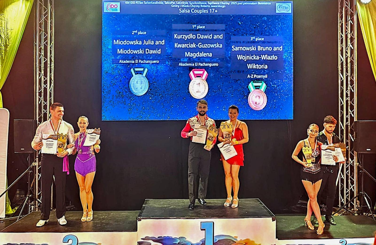 Zdjęcie w galerii na portalu naszraciborz.pl: Akademia Tańca El Pachanguero z siedmioma tytułami mistrzowskimi wiadomości z regionu