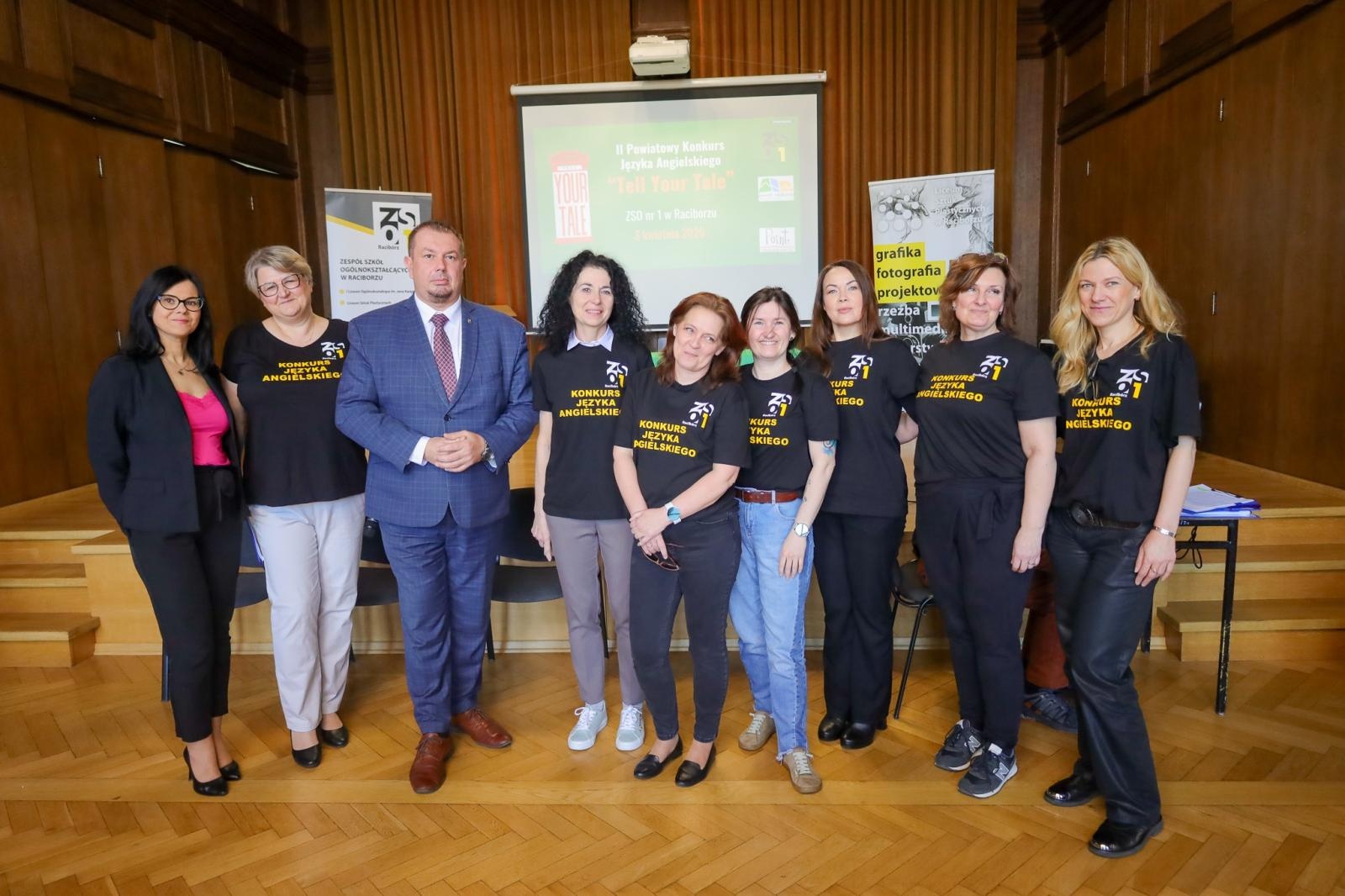 Zdjęcie w galerii na portalu naszraciborz.pl: II Powiatowy Konkurs Języka Angielskiego Tell Your Tale – pasja, kreatywność i rywalizacja! wiadomości z regionu