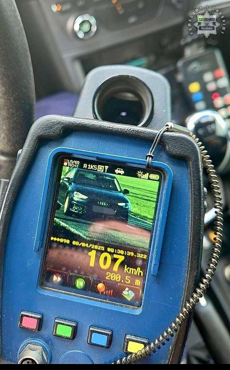 Zdjęcie w galerii na portalu naszraciborz.pl: Zdecydowanie za szybko! Dwóch kierowców straciło prawo jazdy na Gliwickiej wiadomości z regionu
