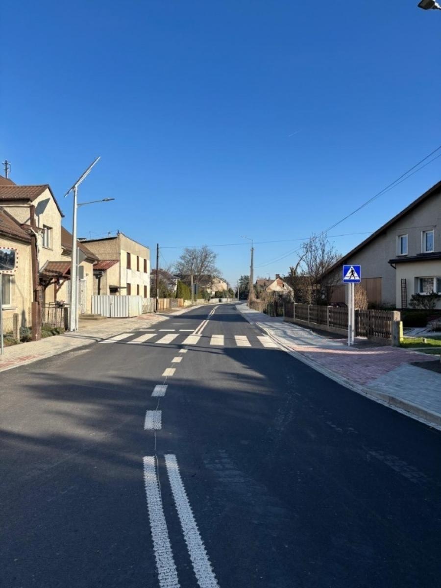 Zdjęcie w galerii na portalu naszraciborz.pl: Nowa droga powiatowa w Turzu już otwarta wiadomości z regionu