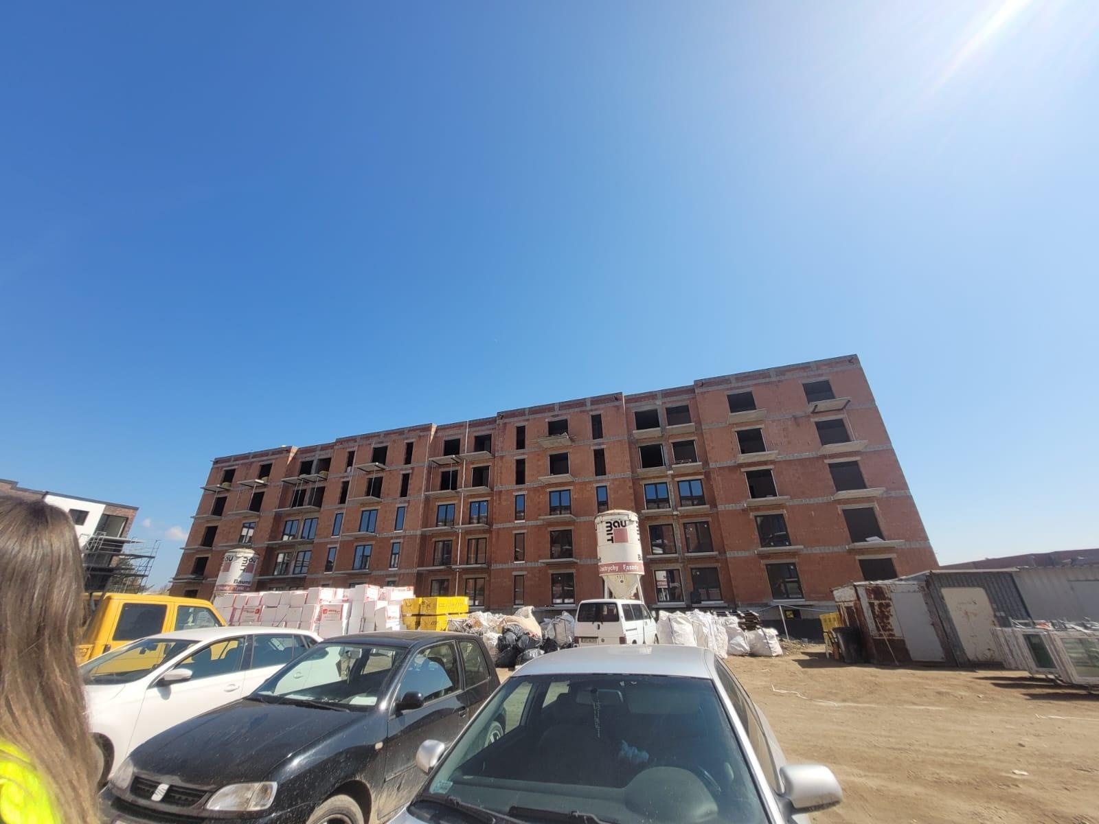 Zdjęcie w galerii na portalu naszraciborz.pl: Wizytacja terenowa inwestycji mieszkaniowej przy ulicy Łąkowej. Można składać wnioski wiadomości z regionu