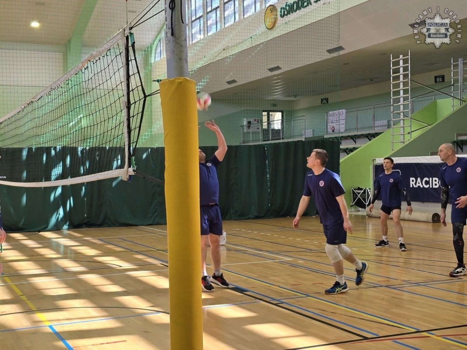Zdjęcie w galerii na portalu naszraciborz.pl: Siatkarska rywalizacja o puchar komendanta Straży Granicznej wiadomości z regionu