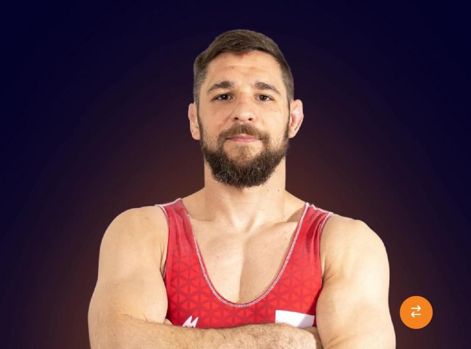 Zdjęcie w galerii na portalu naszraciborz.pl: Sebastian Jezierzanski i Agata Walerzak z Dębu Brzeźnica na ME w zapasach wiadomości z regionu