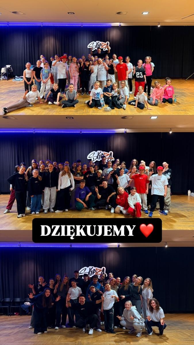 Zdjęcie w galerii na portalu naszraciborz.pl: Za nami warsztaty SKAZY w RCK z cenionymi tancerzami: Agnieszką Dydo i Michałem Kalcowskim wiadomości z regionu