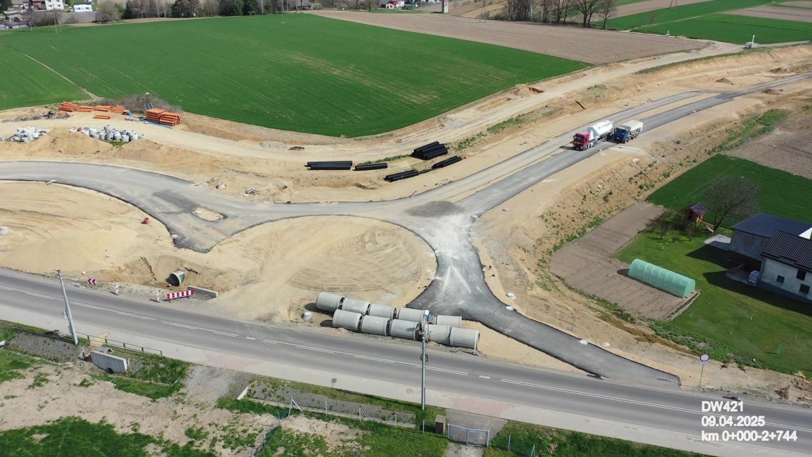 Zdjęcie w galerii na portalu naszraciborz.pl: Nowy most na Odrze coraz bliżej. Inwestycja za ponad 300 milionów złotych połączy gminy Nędza i Rudnik [ZDJĘCIA Z PLACU BUDOWY, MAPA] wiadomości z regionu