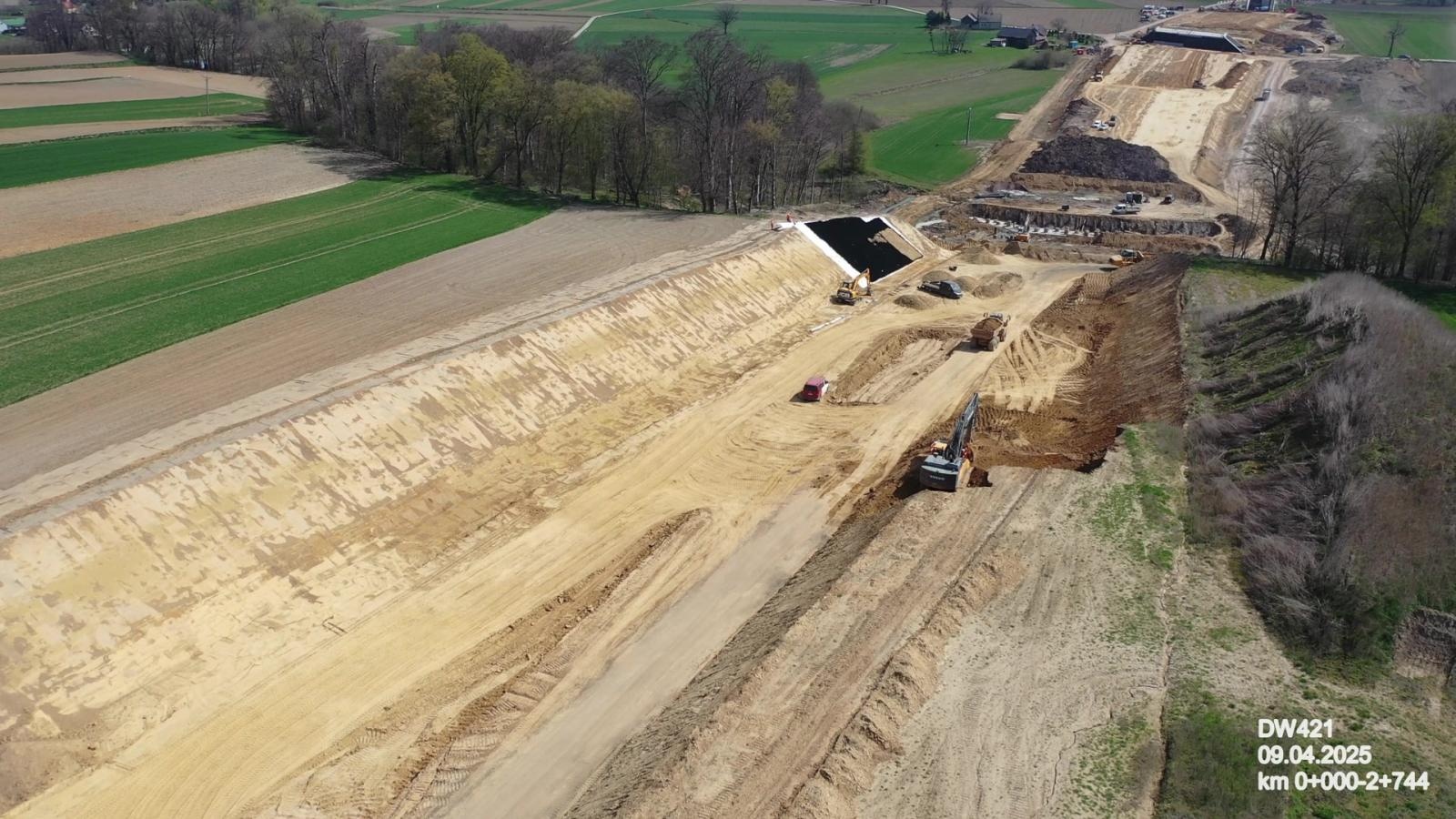 Zdjęcie w galerii na portalu naszraciborz.pl: Nowy most na Odrze coraz bliżej. Inwestycja za ponad 300 milionów złotych połączy gminy Nędza i Rudnik [ZDJĘCIA Z PLACU BUDOWY, MAPA] wiadomości z regionu