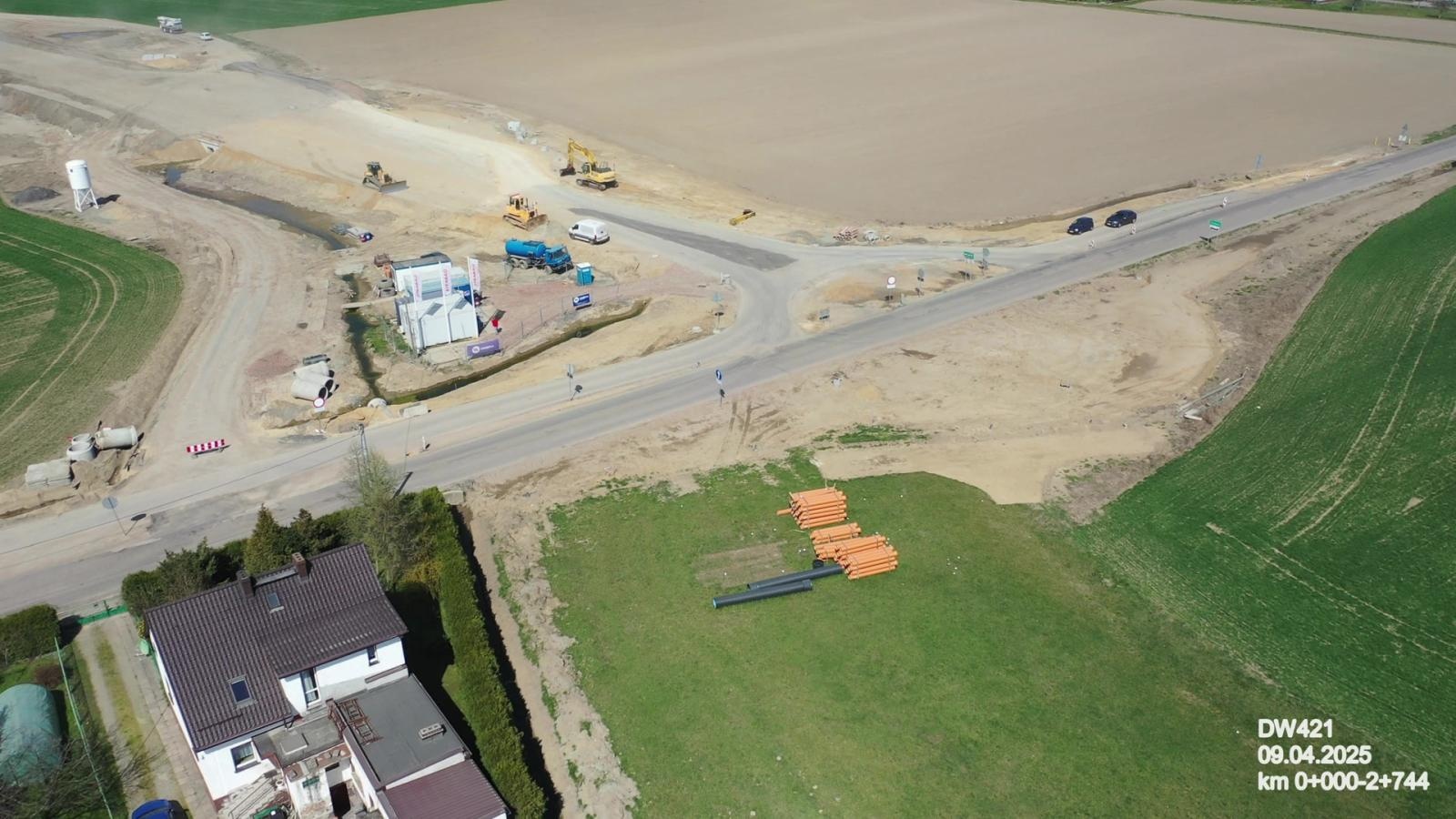 Zdjęcie w galerii na portalu naszraciborz.pl: Nowy most na Odrze coraz bliżej. Inwestycja za ponad 300 milionów złotych połączy gminy Nędza i Rudnik [ZDJĘCIA Z PLACU BUDOWY, MAPA] wiadomości z regionu