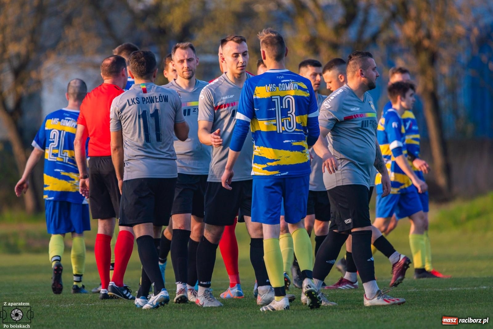 Zdjęcie w galerii na portalu naszraciborz.pl: Pawłów kontra Gamów. A klasowe starcie sąsiadów na remis [FOTO] wiadomości z regionu
