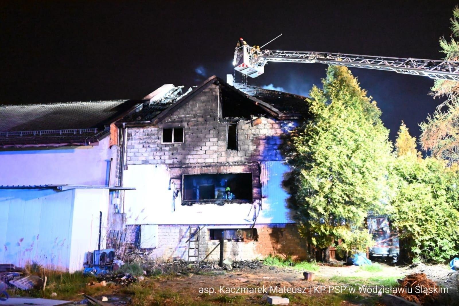 Zdjęcie w galerii na portalu naszraciborz.pl: Tragiczny pożar w Pszowie. Nie żyje pięć osób wiadomości z regionu