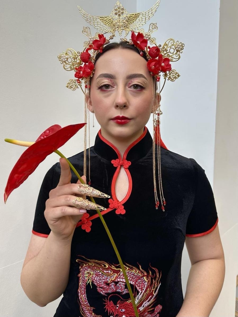 Zdjęcie w galerii na portalu naszraciborz.pl: Agata Kalemba z Rud akademicką wicemistrzynią Polski w makijażu wiadomości z regionu