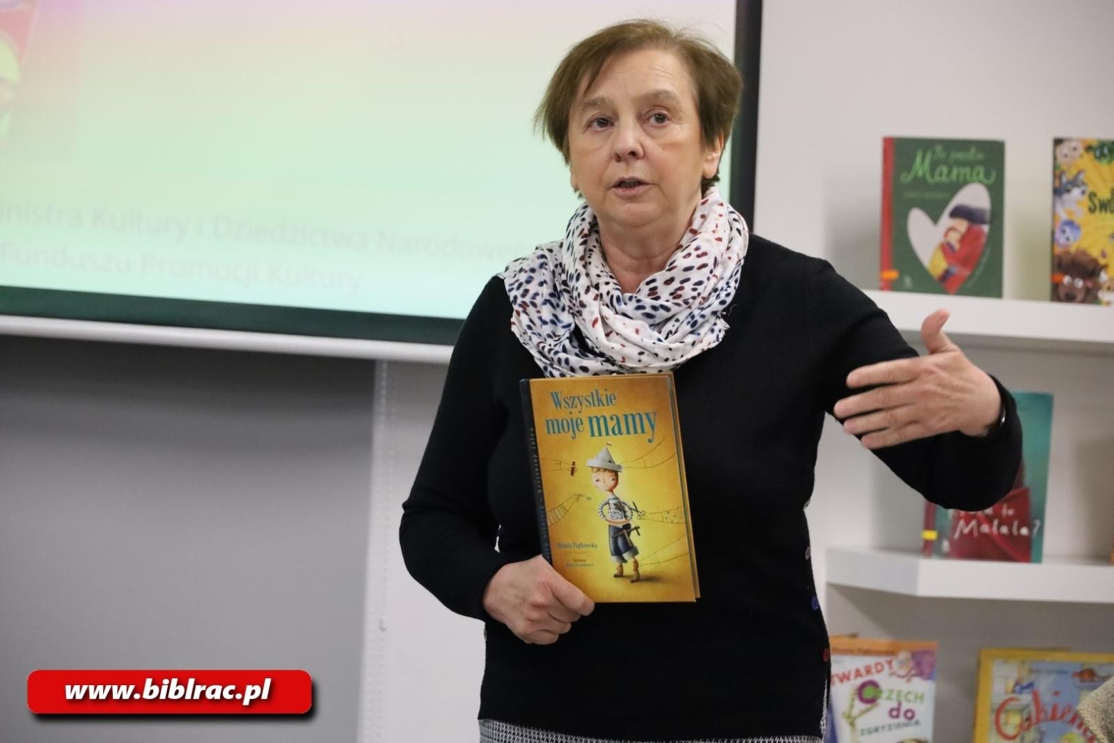 Zdjęcie w galerii na portalu naszraciborz.pl: Renata Piątkowska o prawach dziecka w Bibliotece wiadomości z regionu