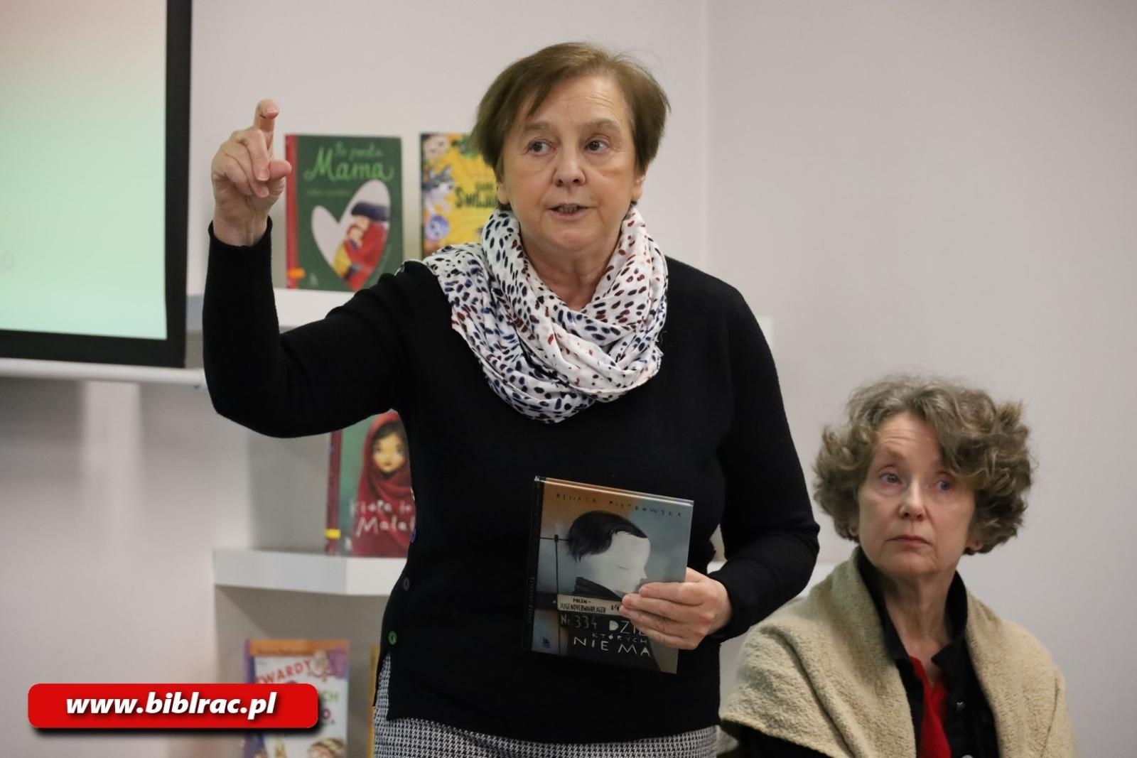 Zdjęcie w galerii na portalu naszraciborz.pl: Renata Piątkowska o prawach dziecka w Bibliotece wiadomości z regionu