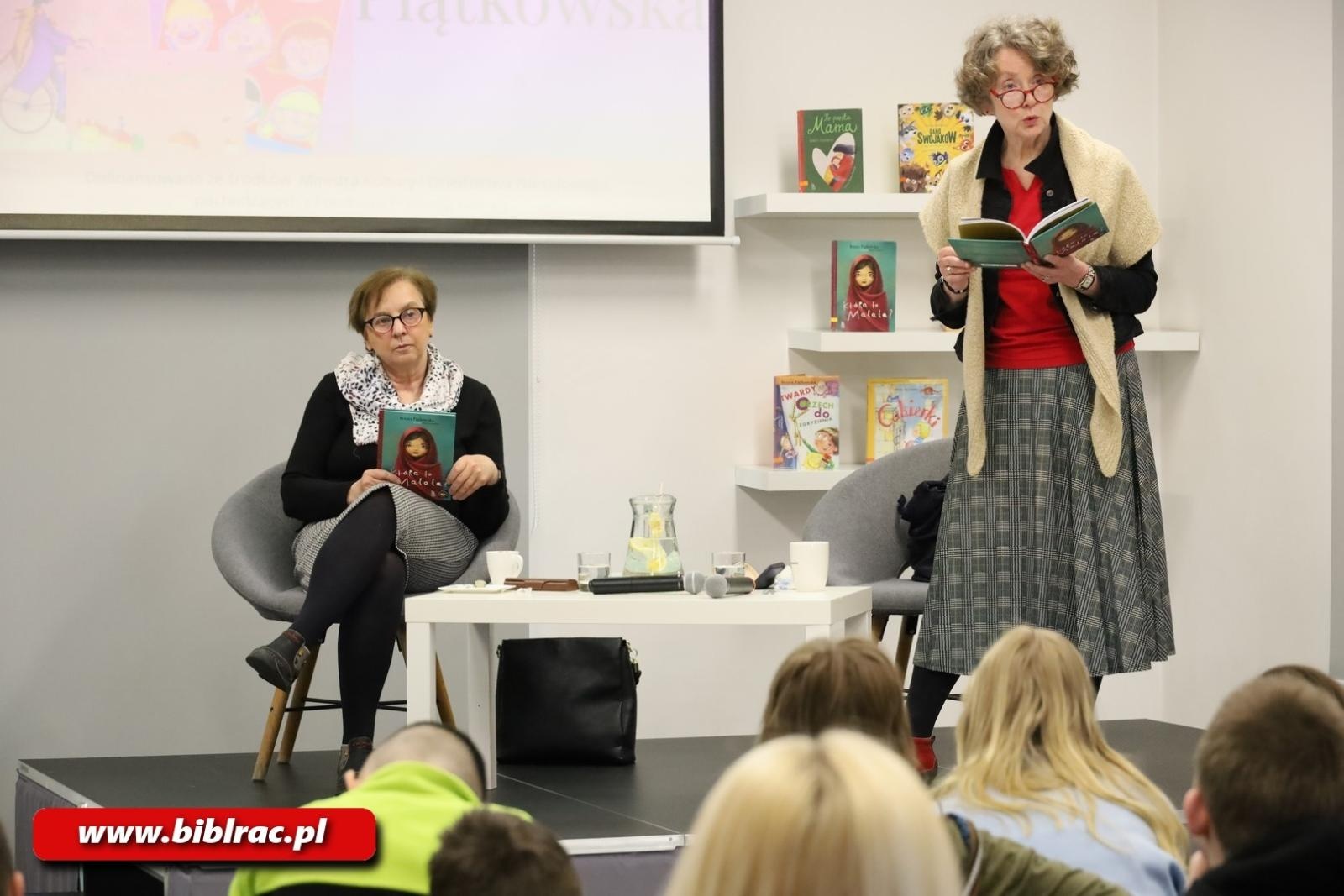 Zdjęcie w galerii na portalu naszraciborz.pl: Renata Piątkowska o prawach dziecka w Bibliotece wiadomości z regionu