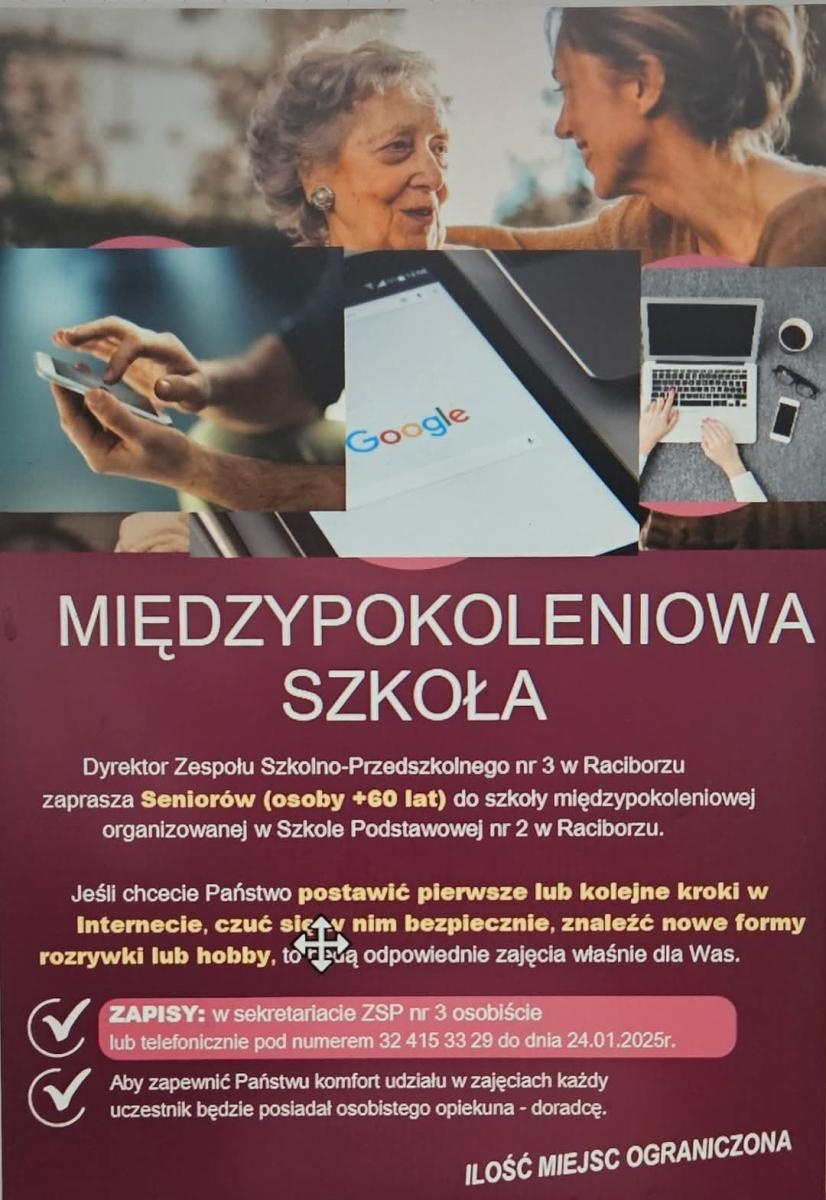Zdjęcie w galerii na portalu naszraciborz.pl: Szkoła na Płoni łączy pokolenia wiadomości z regionu
