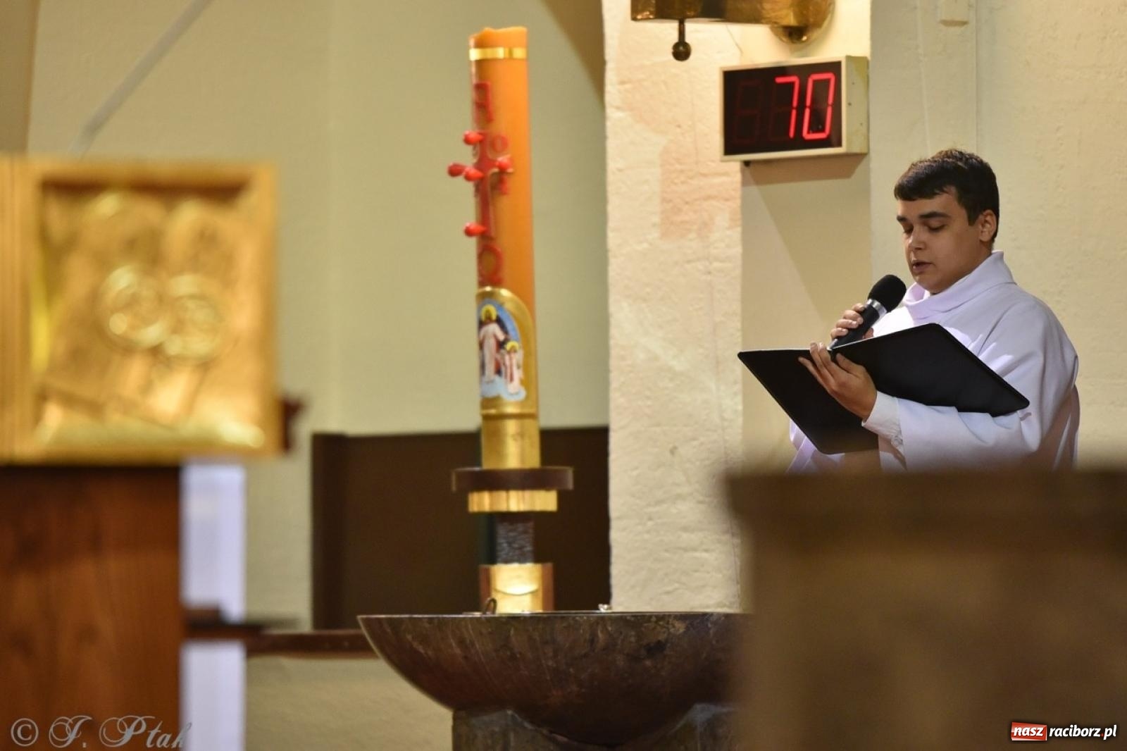 Zdjęcie w galerii na portalu naszraciborz.pl: Wielki Czwartek – początek Triduum Paschalnego w Raciborzu [WIDEO] wiadomości z regionu