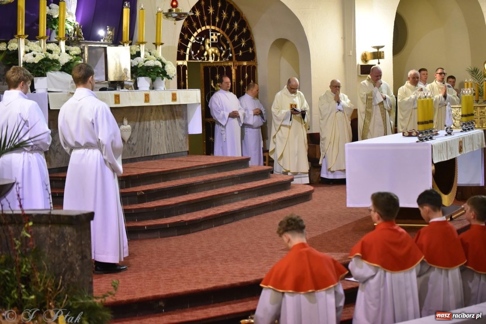 Zdjęcie w galerii na portalu naszraciborz.pl: Wielki Czwartek – początek Triduum Paschalnego w Raciborzu [WIDEO] wiadomości z regionu