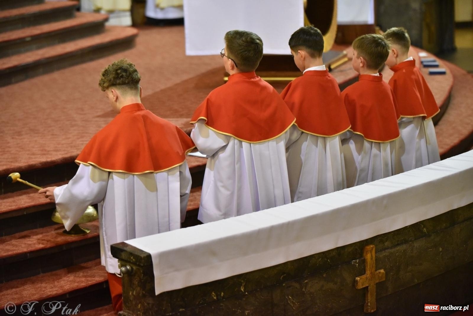 Zdjęcie w galerii na portalu naszraciborz.pl: Wielki Czwartek – początek Triduum Paschalnego w Raciborzu [WIDEO] wiadomości z regionu