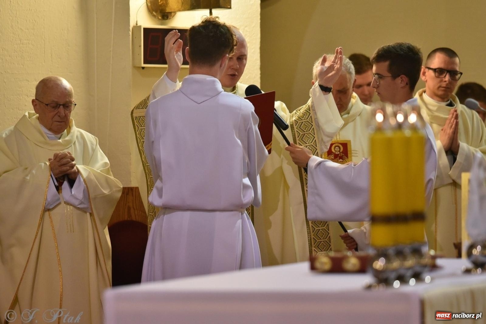 Zdjęcie w galerii na portalu naszraciborz.pl: Wielki Czwartek – początek Triduum Paschalnego w Raciborzu [WIDEO] wiadomości z regionu