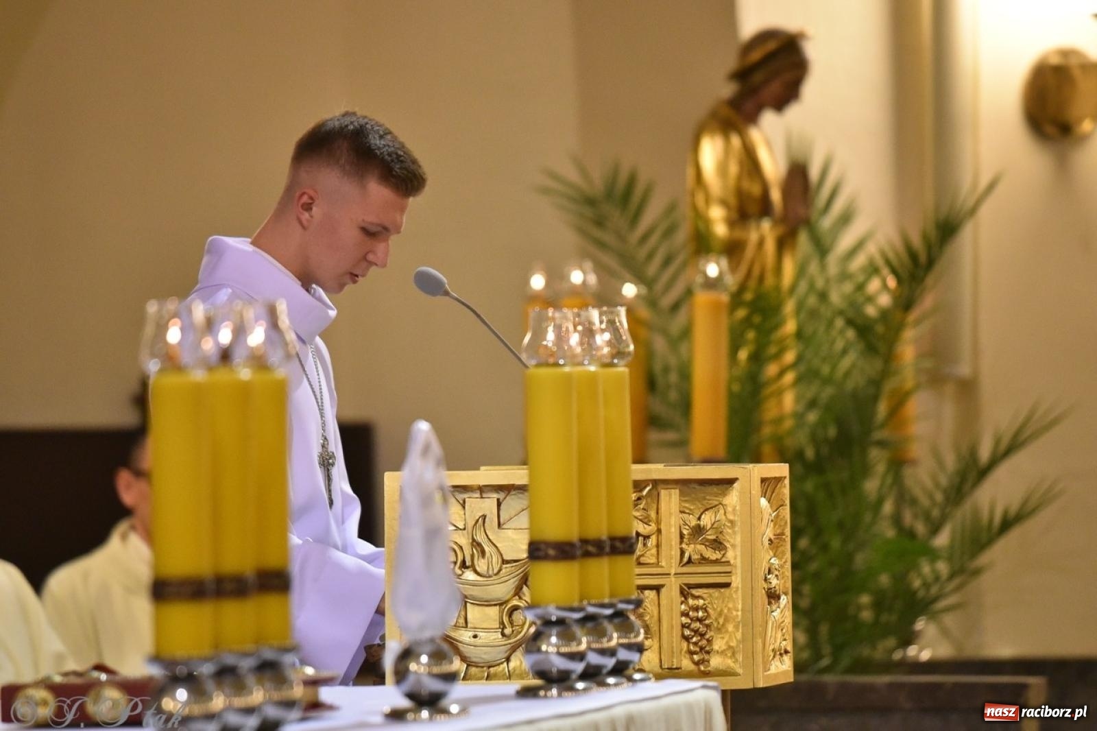 Zdjęcie w galerii na portalu naszraciborz.pl: Wielki Czwartek – początek Triduum Paschalnego w Raciborzu [WIDEO] wiadomości z regionu