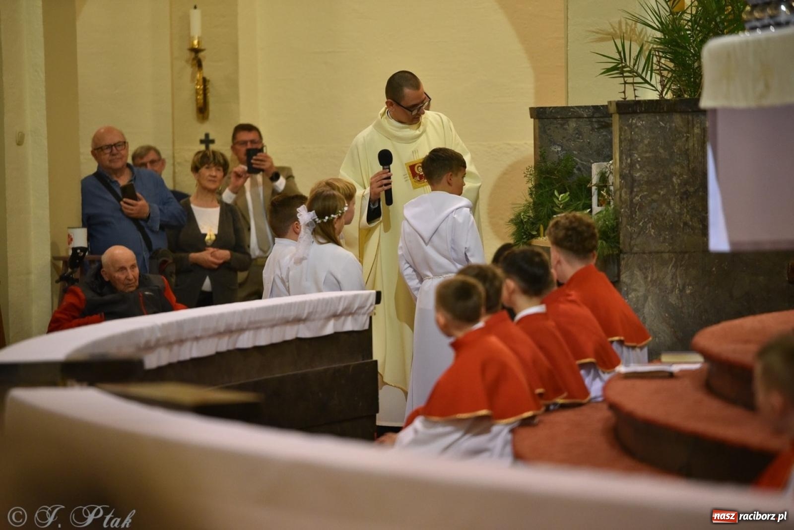 Zdjęcie w galerii na portalu naszraciborz.pl: Wielki Czwartek – początek Triduum Paschalnego w Raciborzu [WIDEO] wiadomości z regionu