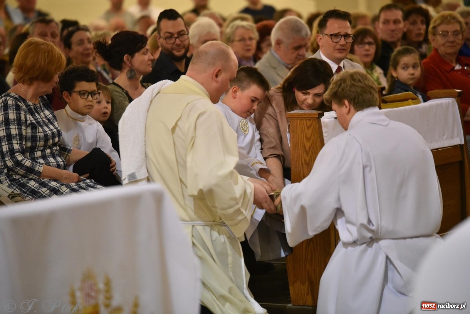 Zdjęcie w galerii na portalu naszraciborz.pl: Wielki Czwartek – początek Triduum Paschalnego w Raciborzu [WIDEO] wiadomości z regionu