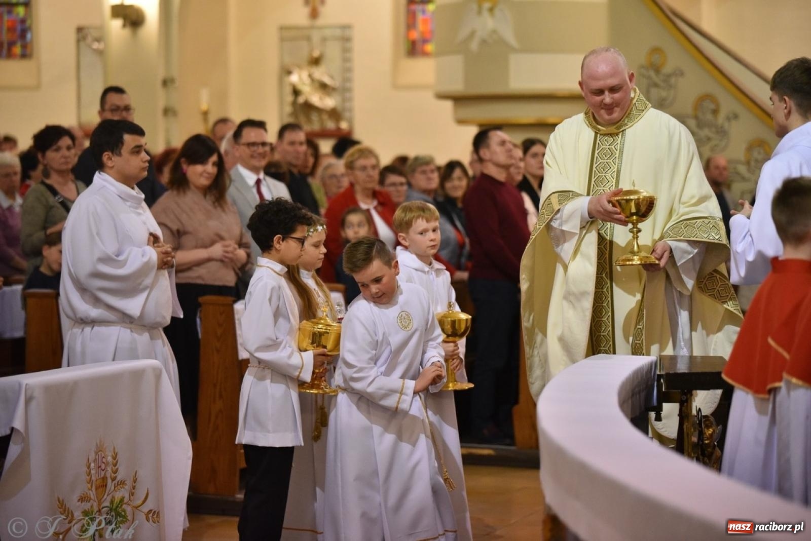 Zdjęcie w galerii na portalu naszraciborz.pl: Wielki Czwartek – początek Triduum Paschalnego w Raciborzu [WIDEO] wiadomości z regionu