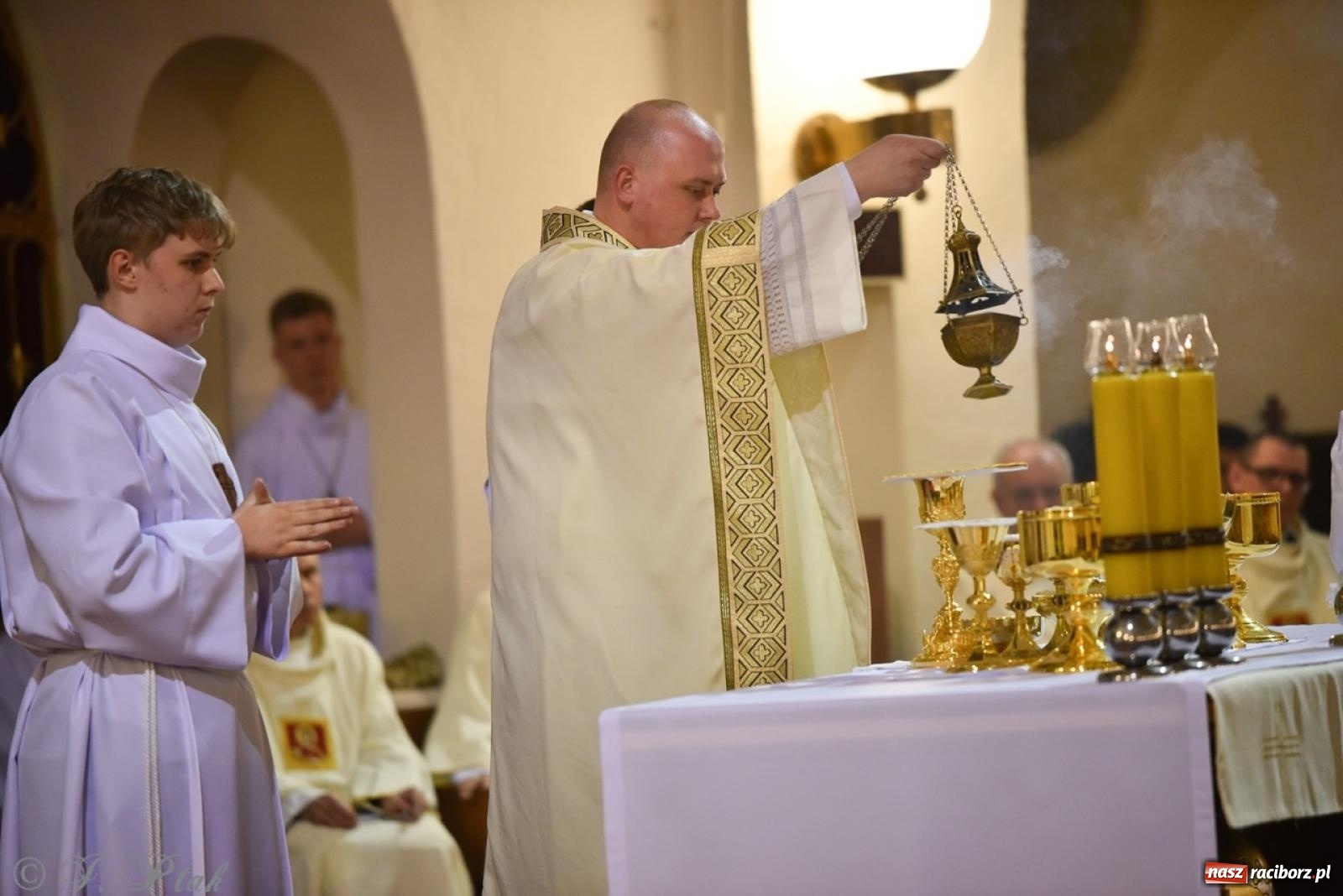Zdjęcie w galerii na portalu naszraciborz.pl: Wielki Czwartek – początek Triduum Paschalnego w Raciborzu [WIDEO] wiadomości z regionu