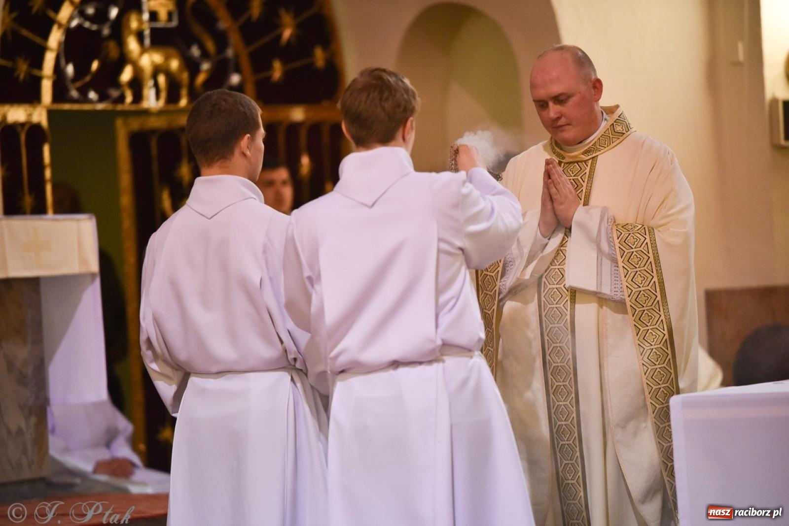 Zdjęcie w galerii na portalu naszraciborz.pl: Wielki Czwartek – początek Triduum Paschalnego w Raciborzu [WIDEO] wiadomości z regionu