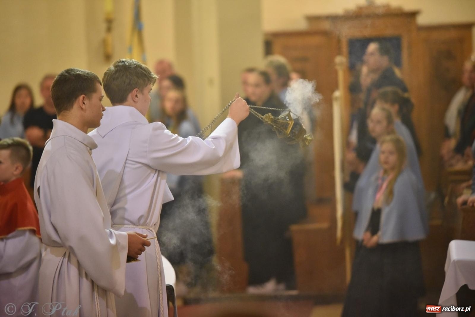 Zdjęcie w galerii na portalu naszraciborz.pl: Wielki Czwartek – początek Triduum Paschalnego w Raciborzu [WIDEO] wiadomości z regionu