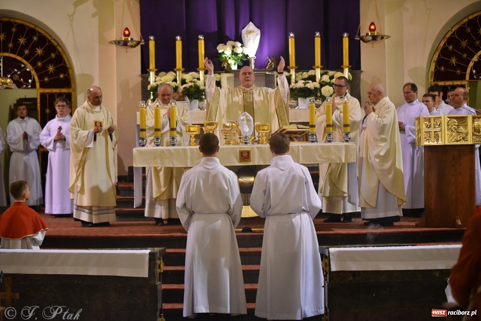 Zdjęcie w galerii na portalu naszraciborz.pl: Wielki Czwartek – początek Triduum Paschalnego w Raciborzu [WIDEO] wiadomości z regionu