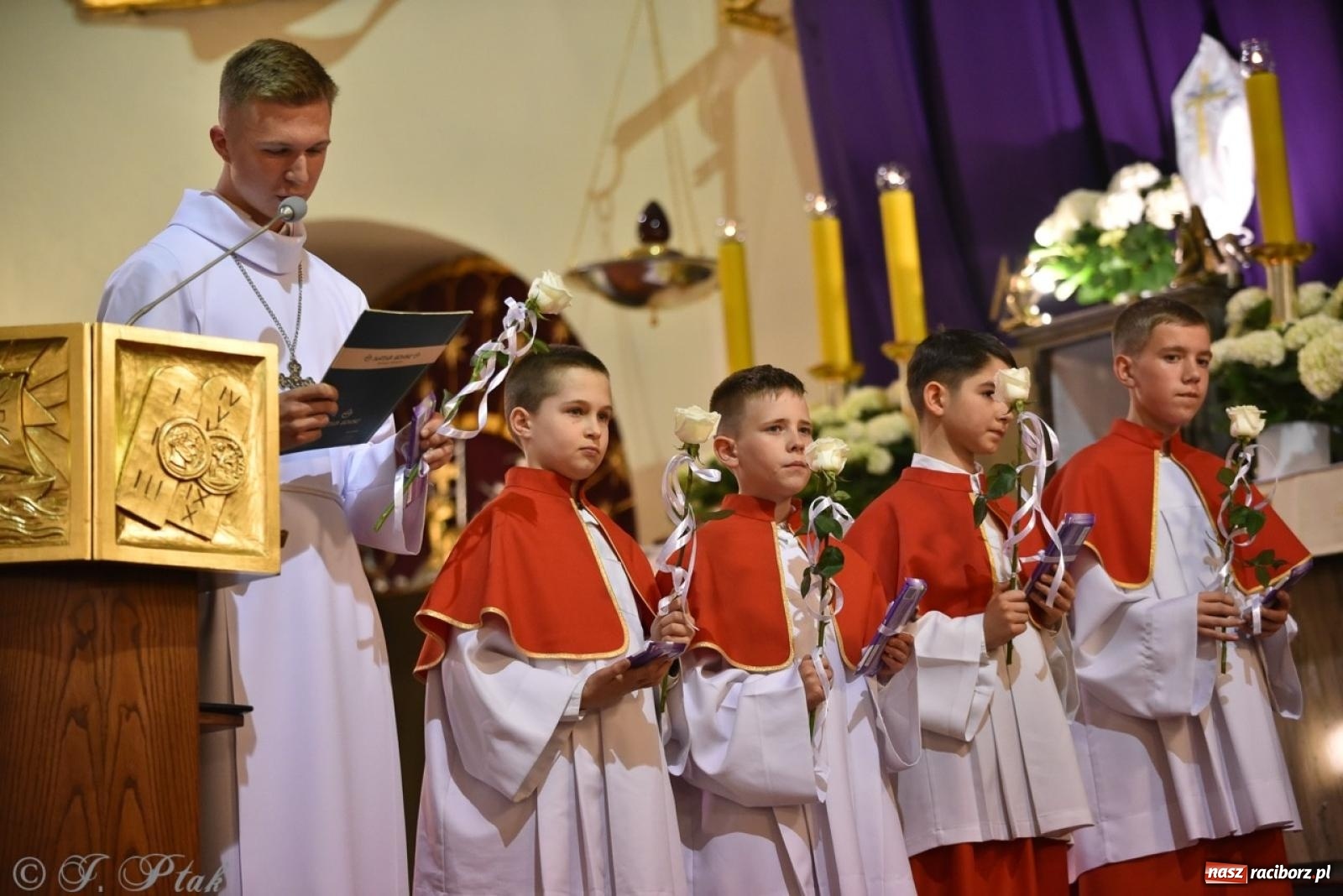 Zdjęcie w galerii na portalu naszraciborz.pl: Wielki Czwartek – początek Triduum Paschalnego w Raciborzu [WIDEO] wiadomości z regionu