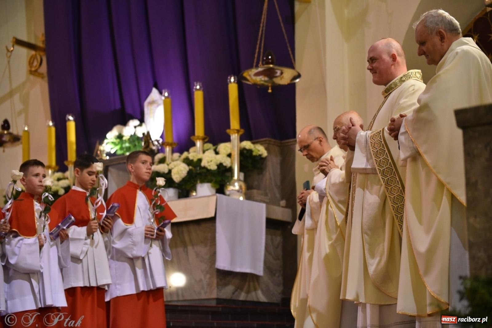 Zdjęcie w galerii na portalu naszraciborz.pl: Wielki Czwartek – początek Triduum Paschalnego w Raciborzu [WIDEO] wiadomości z regionu