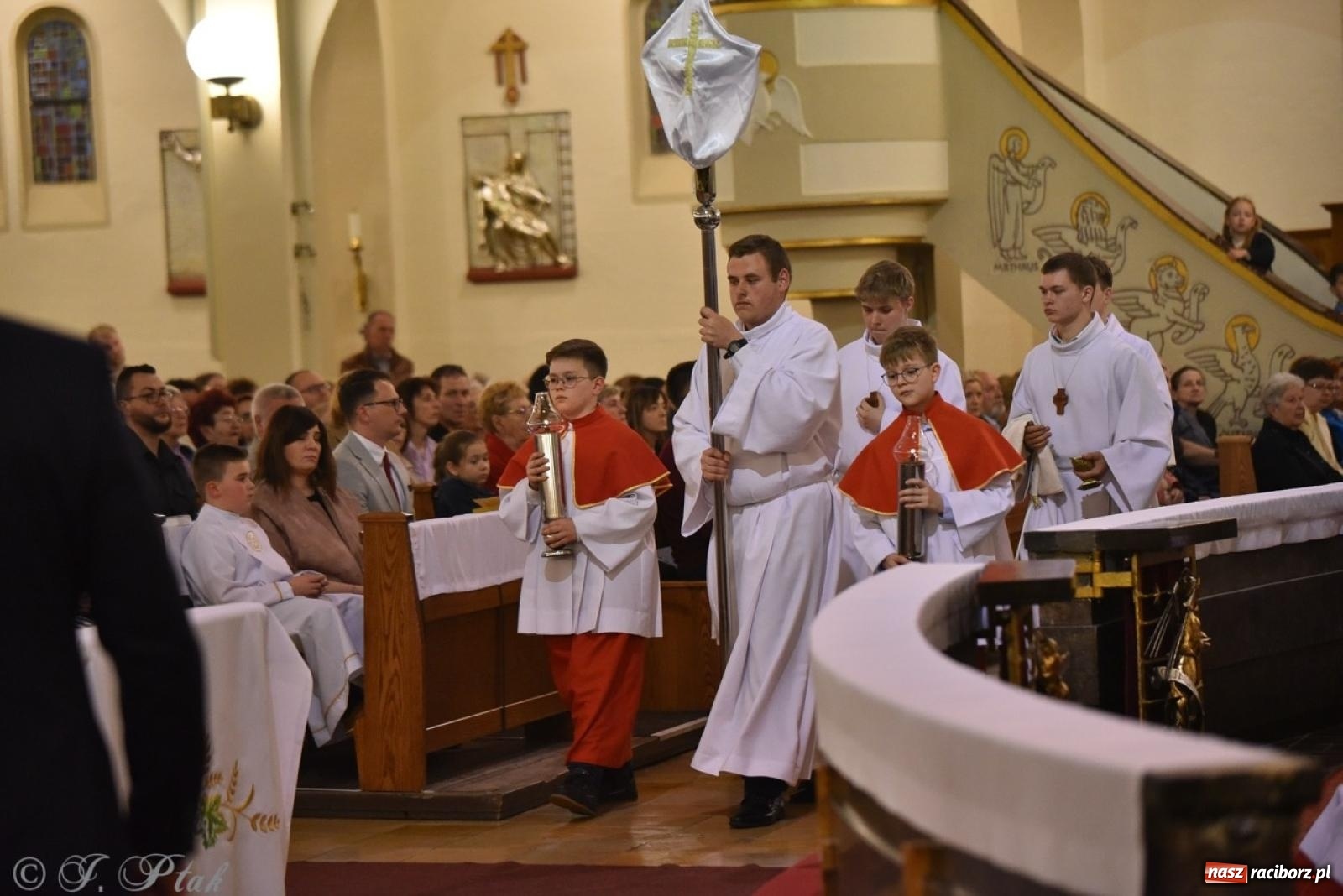 Zdjęcie w galerii na portalu naszraciborz.pl: Wielki Czwartek – początek Triduum Paschalnego w Raciborzu [WIDEO] wiadomości z regionu