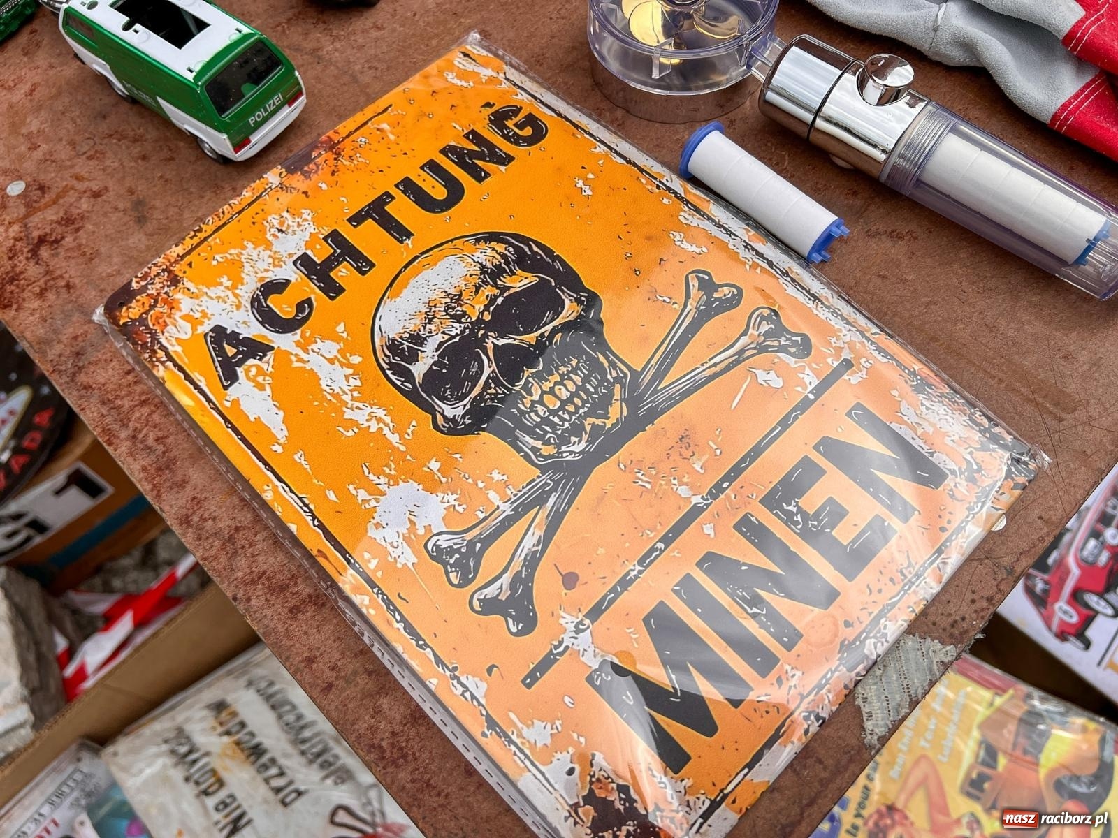 Zdjęcie w galerii na portalu naszraciborz.pl: Raciborski targ staroci ze smutnym akcentem  wiadomości z regionu