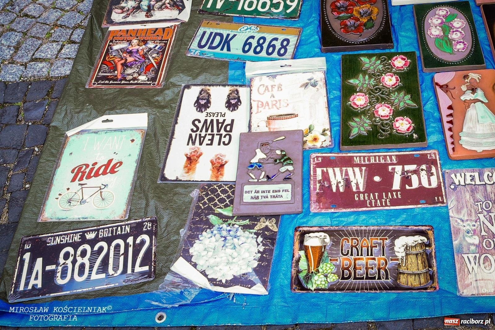 Zdjęcie w galerii na portalu naszraciborz.pl: Raciborski targ staroci ze smutnym akcentem  wiadomości z regionu