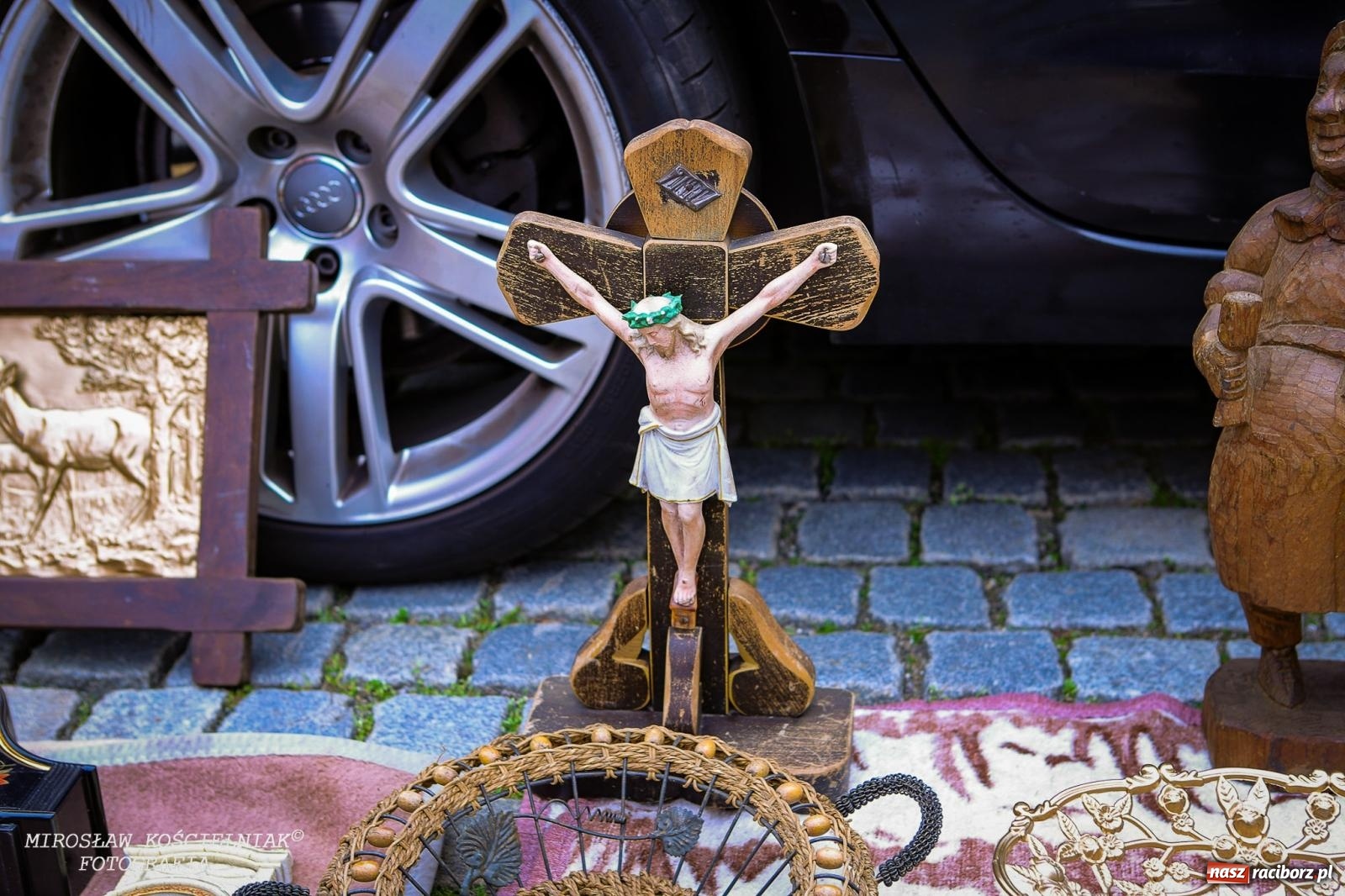 Zdjęcie w galerii na portalu naszraciborz.pl: Raciborski targ staroci ze smutnym akcentem  wiadomości z regionu