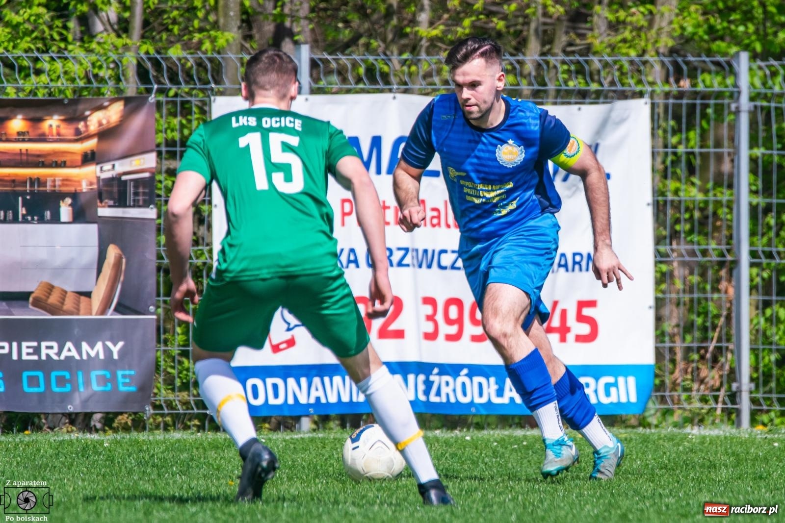 Zdjęcie w galerii na portalu naszraciborz.pl: Derby Raciborza. Dwa ciosy Ocic pogrążyły Brzezie [FOTO] wiadomości z regionu