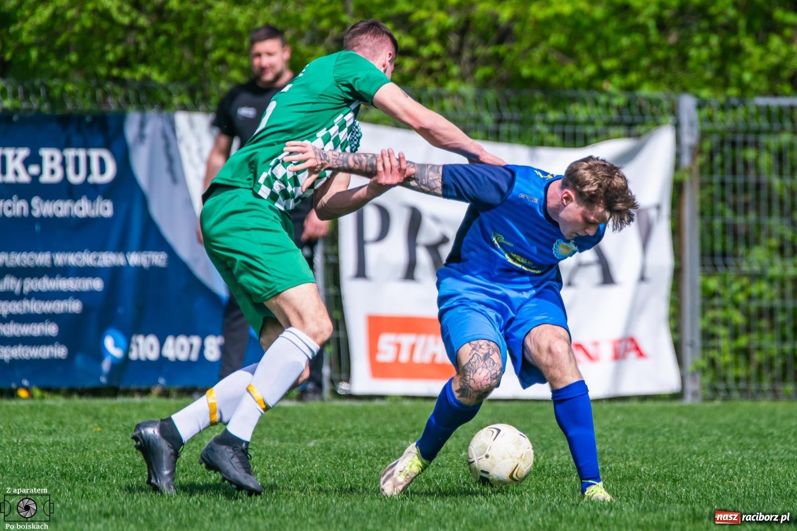 Zdjęcie w galerii na portalu naszraciborz.pl: Derby Raciborza. Dwa ciosy Ocic pogrążyły Brzezie [FOTO] wiadomości z regionu