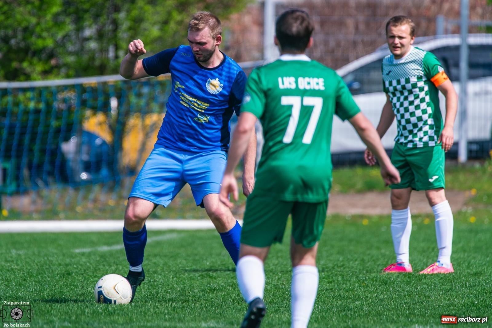 Zdjęcie w galerii na portalu naszraciborz.pl: Derby Raciborza. Dwa ciosy Ocic pogrążyły Brzezie [FOTO] wiadomości z regionu