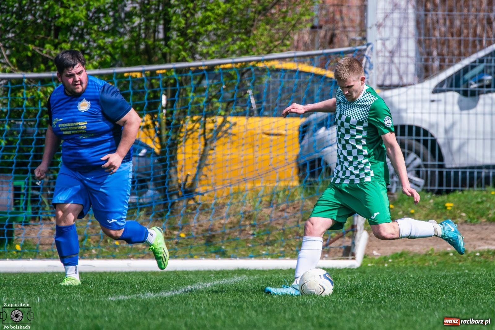 Zdjęcie w galerii na portalu naszraciborz.pl: Derby Raciborza. Dwa ciosy Ocic pogrążyły Brzezie [FOTO] wiadomości z regionu