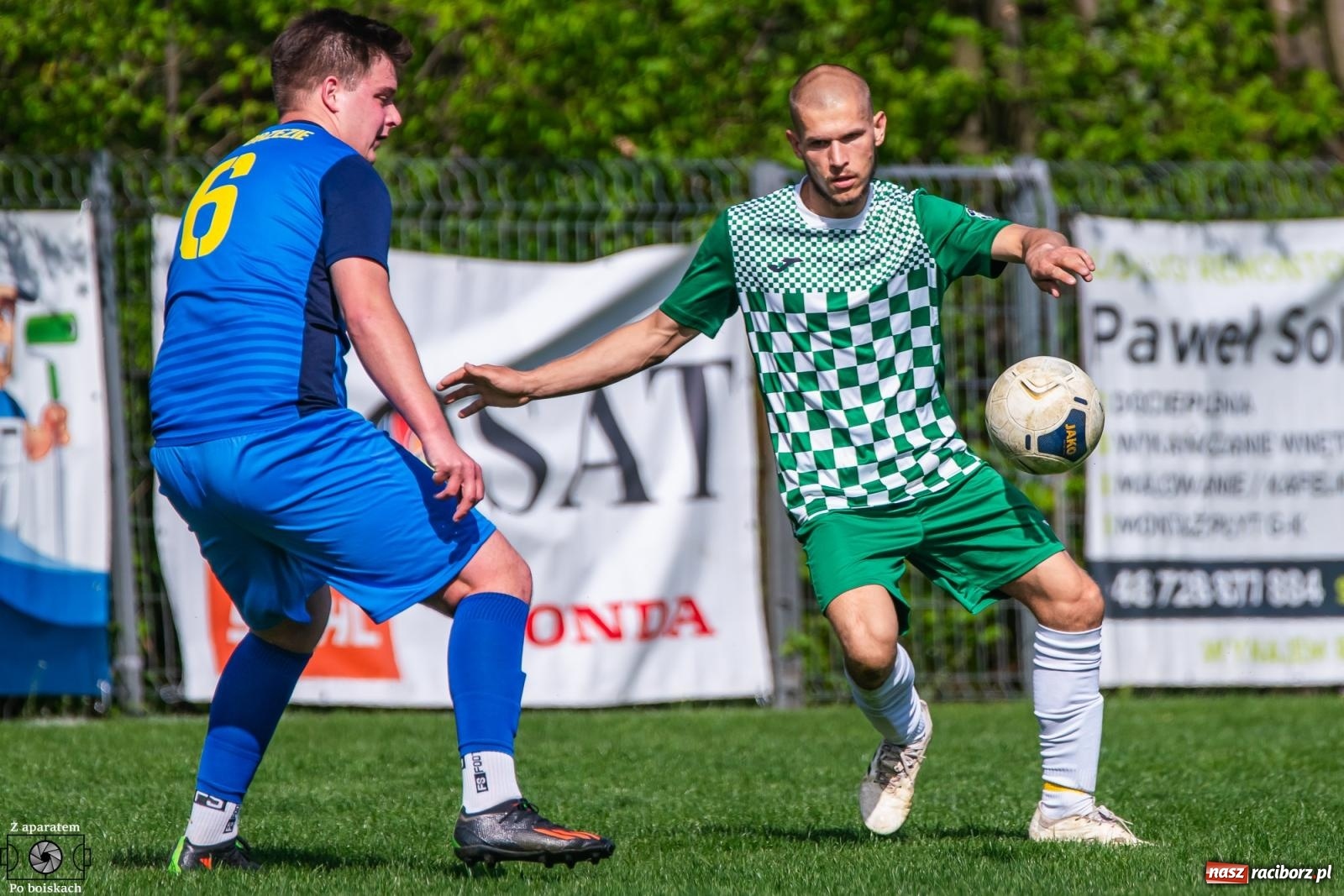Zdjęcie w galerii na portalu naszraciborz.pl: Derby Raciborza. Dwa ciosy Ocic pogrążyły Brzezie [FOTO] wiadomości z regionu
