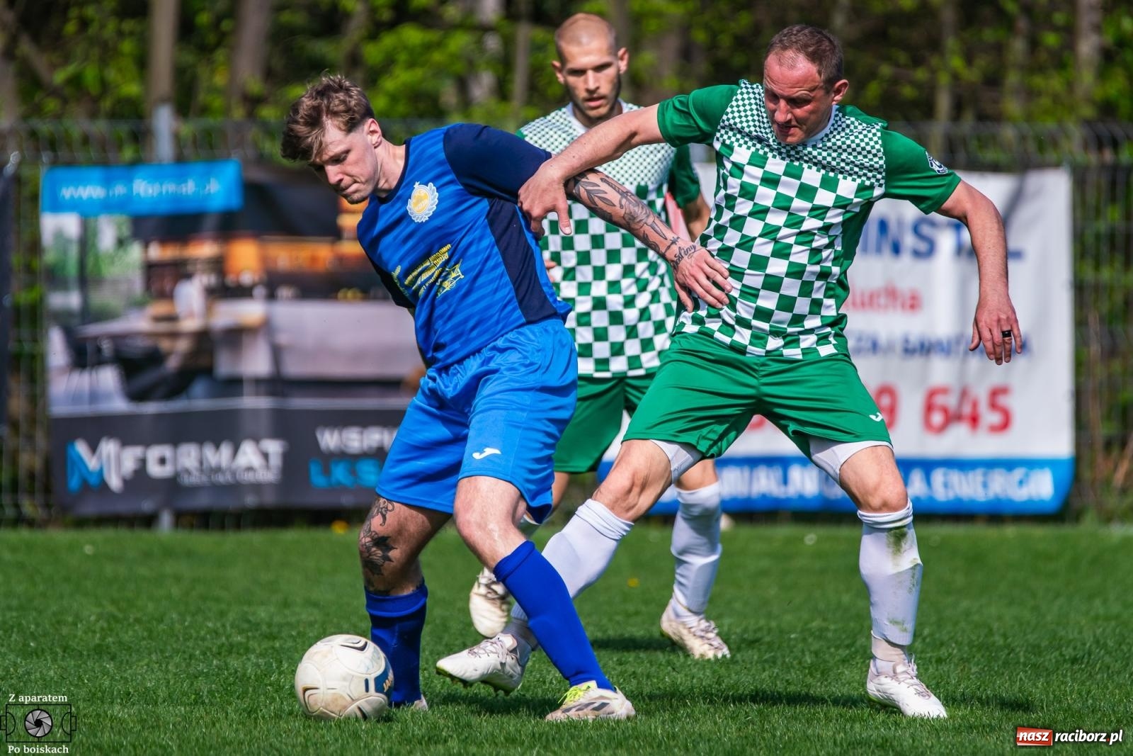Zdjęcie w galerii na portalu naszraciborz.pl: Derby Raciborza. Dwa ciosy Ocic pogrążyły Brzezie [FOTO] wiadomości z regionu