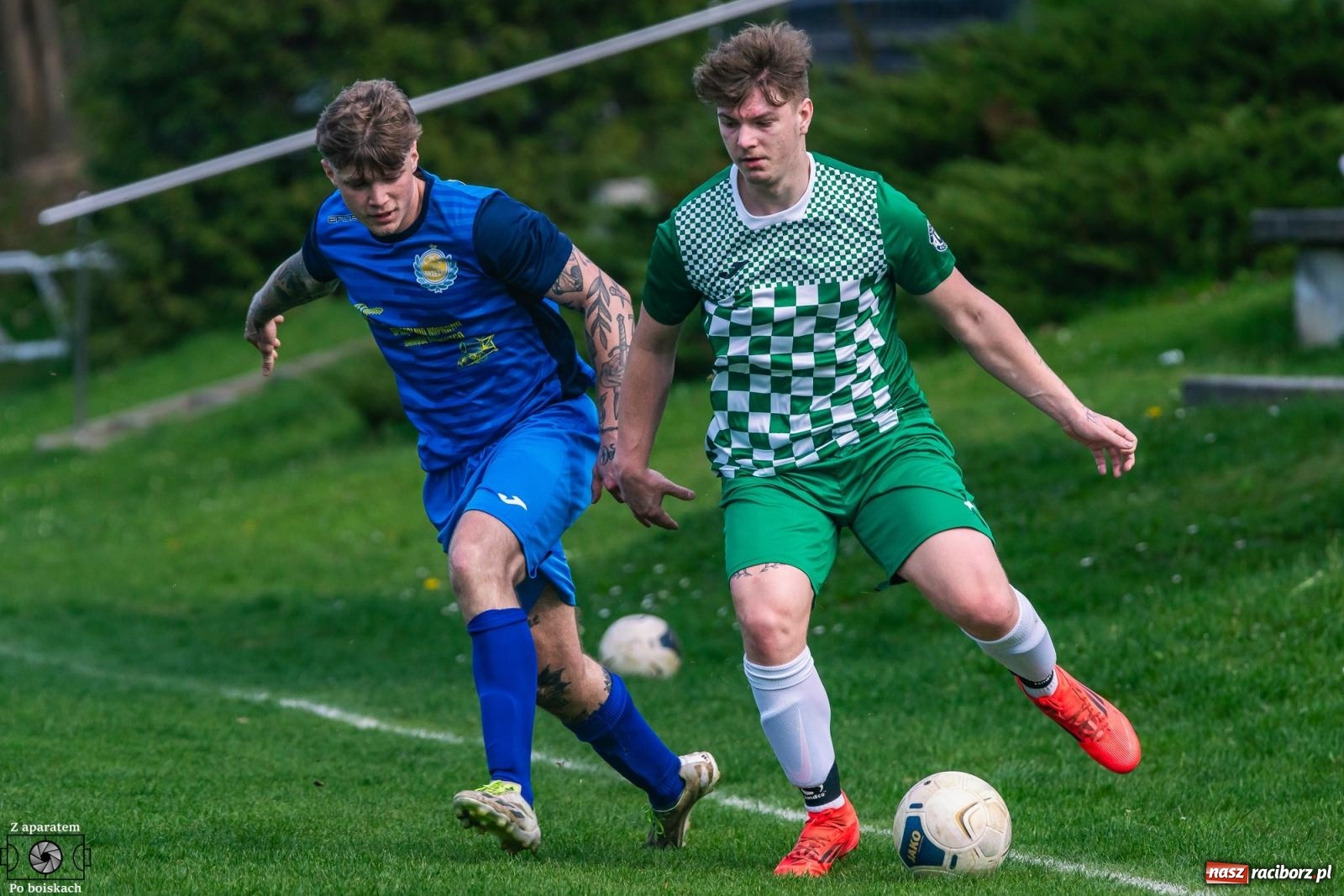 Zdjęcie w galerii na portalu naszraciborz.pl: Derby Raciborza. Dwa ciosy Ocic pogrążyły Brzezie [FOTO] wiadomości z regionu