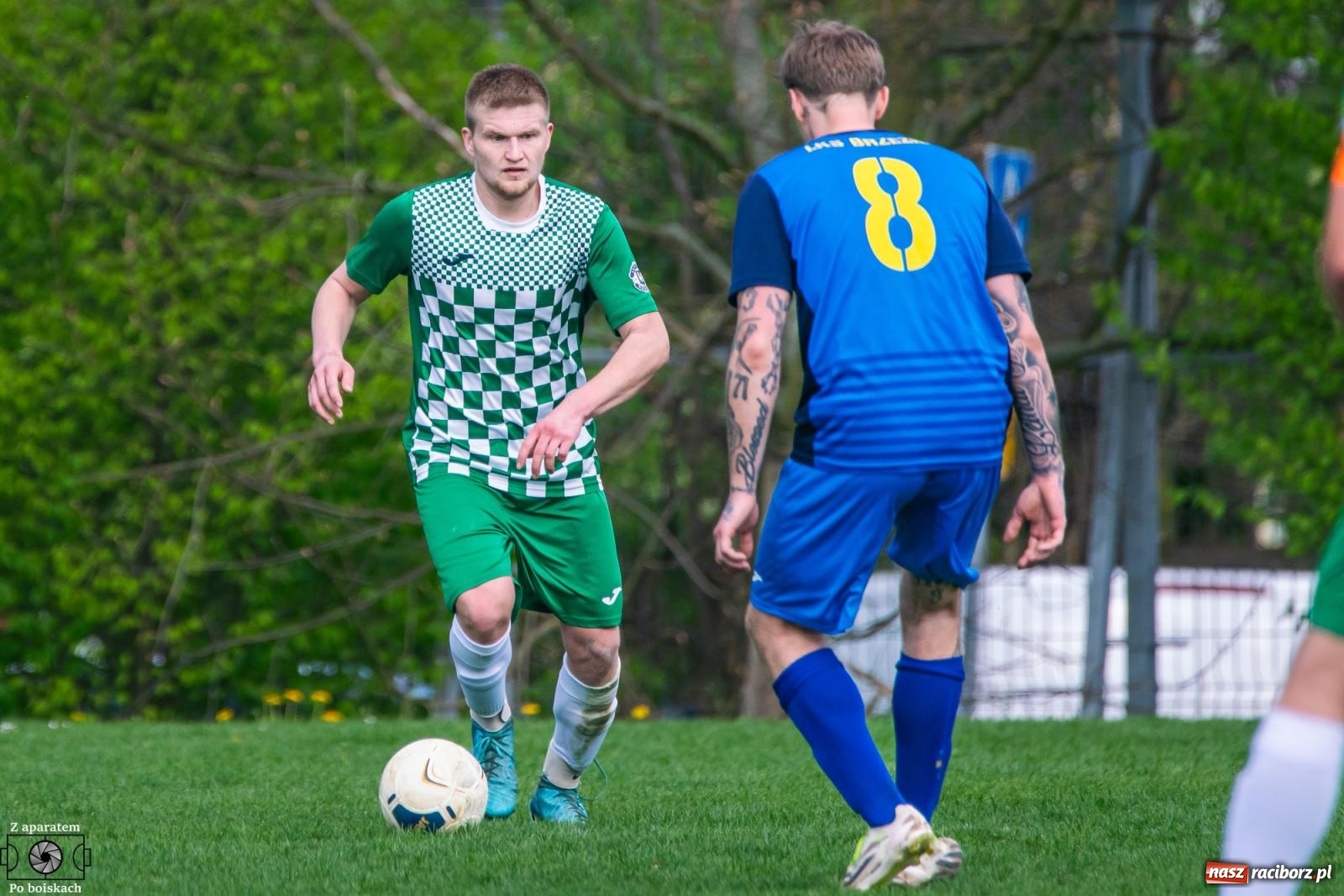 Zdjęcie w galerii na portalu naszraciborz.pl: Derby Raciborza. Dwa ciosy Ocic pogrążyły Brzezie [FOTO] wiadomości z regionu