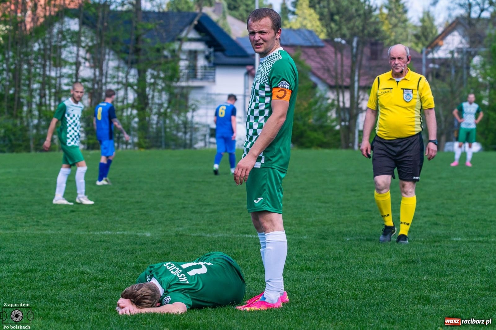 Zdjęcie w galerii na portalu naszraciborz.pl: Derby Raciborza. Dwa ciosy Ocic pogrążyły Brzezie [FOTO] wiadomości z regionu