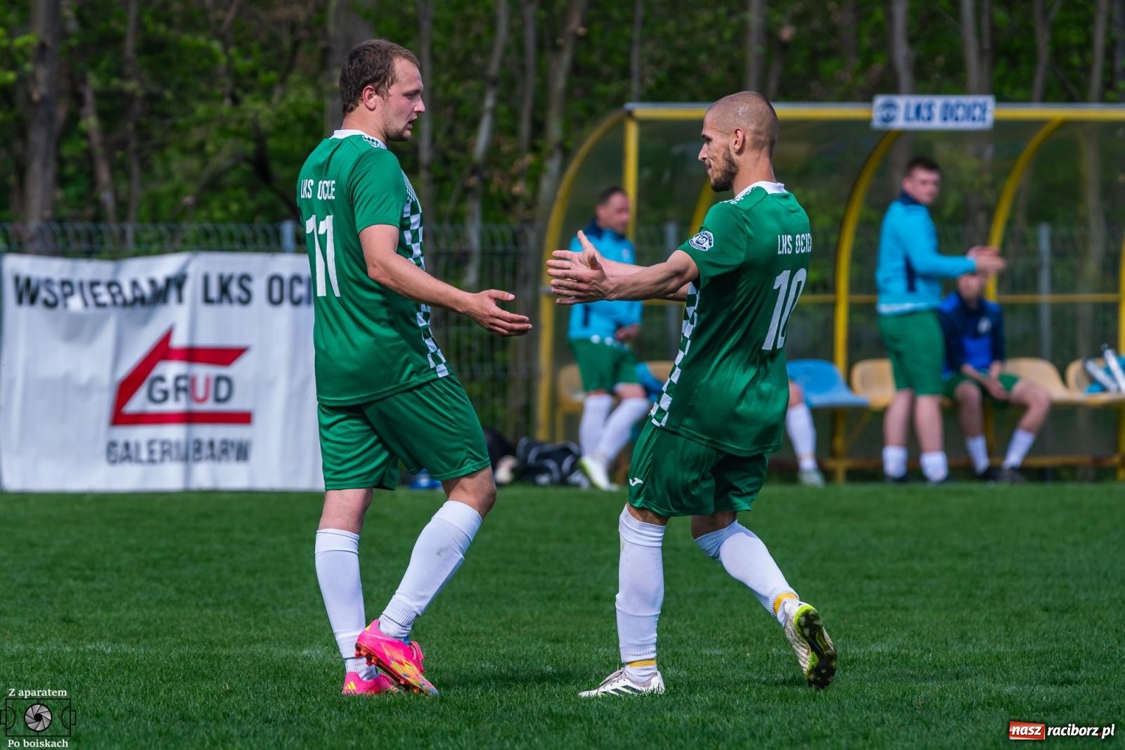 Zdjęcie w galerii na portalu naszraciborz.pl: Derby Raciborza. Dwa ciosy Ocic pogrążyły Brzezie [FOTO] wiadomości z regionu